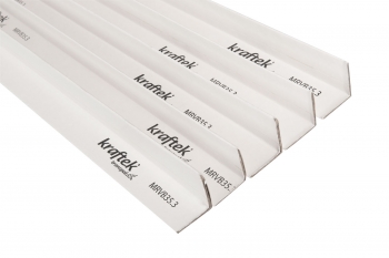1000mm X 35mm X 35mm X 3mm Moisture Resistant White Edge Boards - 50 per pack 1000mm X 35mm X 35mm X 3mm Moisture Resistant White Edge Boards - 50 per pack