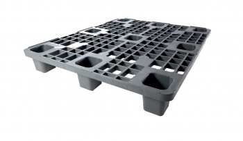 1200 x 1000mm Black Nestable Plastic Pallets 1200 x 1000mm Black Nestable Plastic Pallets