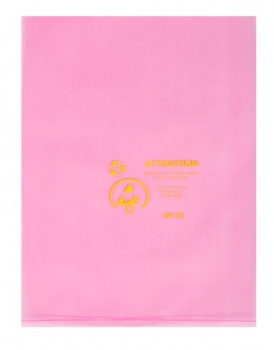 18Inch X 18Inch Pink Anti Static Poly Bags 300G 18Inch X 18Inch Pink Anti Static Poly Bags 300G