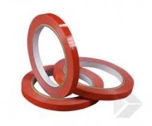 25mm X 66M Red Vinyl Tape - 72 rolls per box