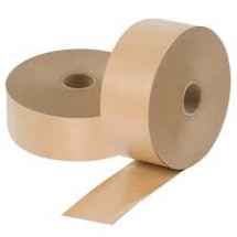 48mm X 200M Gummed Paper Tape 60GSM Wound GSO (Gum Side Out)