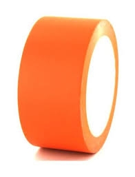 50mm X 66M Orange Vinyl Tape - 36 rolls per box