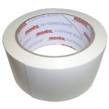 50mm X 66M White Vinyl Tape - 36 rolls per box