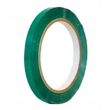 9mm X 66M Green Vinyl Tape - 192 rolls per box 9mm X 66M Green Vinyl Tape - 192 rolls per box