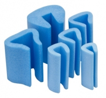 U Tulip Shape OceanGreen Foam Profiles