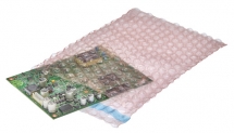 Anti-Static Pink Bubble Bags With Self Adhesive Closure 100 X 135mm ASBB1 - 750 bags per box