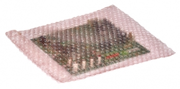 Anti-Static Pink Bubble Bags With Self Adhesive Closure 280 X 360mm ASBB5 - 150 bags per box