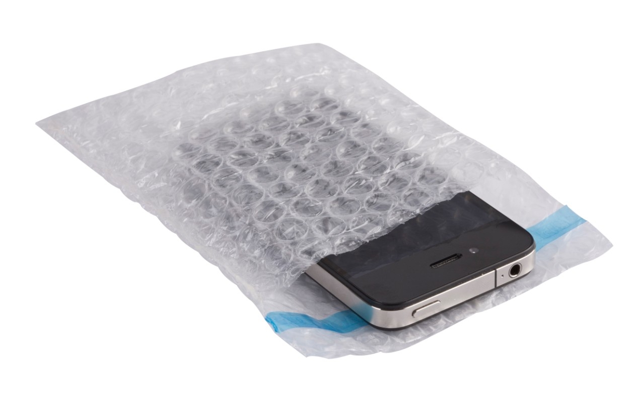 6 x 8.5 - Pack of 50 UBOXES Bubble Out Bags Clear Protective Wrap Cushioning Pouches Self Sealing 