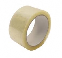 50mm X 66M Clear Polyprop Parcel Tape - Acrylic Adhesive - 36 rolls per box