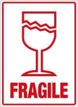 108mm X 79mm Parcel Labels Printed FRAGILE - 500 labels per roll 108mm X 79mm Parcel Labels Printed FRAGILE - 500 labels per roll
