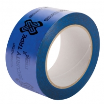 48mm x 50M Blue Adhesive Tamper Evident Security Tape