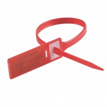 22mm x 68mm Red Bag Security Seals 22mm x 68mm Red Bag Security Seals