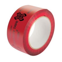 48mm x 50M Red Adhesive Tamper Evident Security Tape
